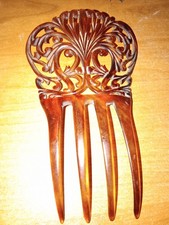 Superbe peigne ancien  Barette
