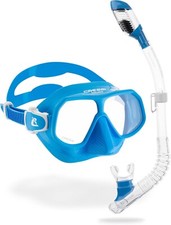 Masque De Plongée Snorkeling Monolent Avec Tuba Unisexe Enfant Cressi