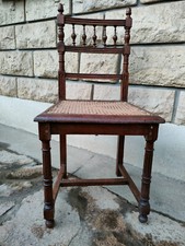 CHAISE en bois rustique style Henri 2