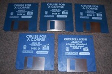 Atari 520 1040 St Ste Mega Ordinateur Croisière pour Un Cadavre Jeu Original