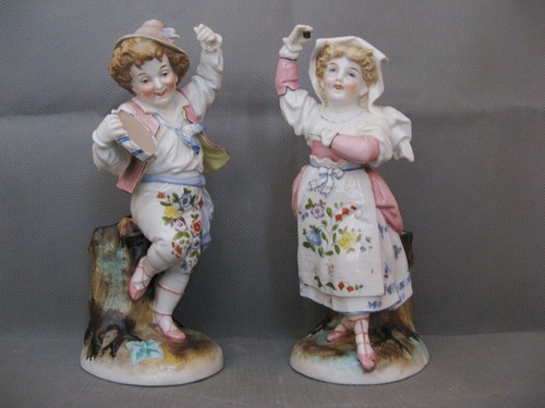 2884 figurine couple danseur - figurine,
