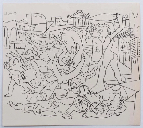 Pablo picasso enlèvement - pablo,