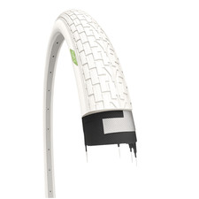 Pneu Blanc 20 X 1.95 (50-406) Caoutchouc Vélo Ville Route BMX Enfant