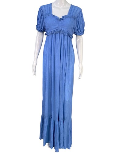 Robe maxi longue - robe, volants
