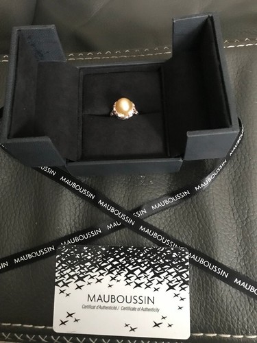 Mauboussin bague perle or - perle, d'or