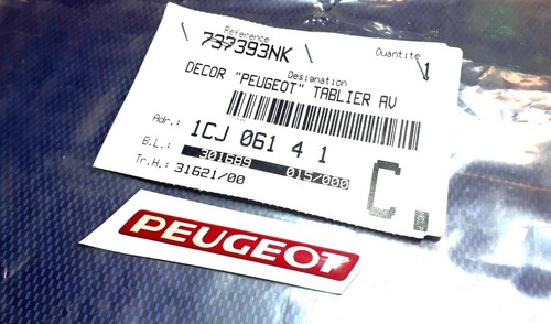 Embleme avant peugeot - embleme, pour