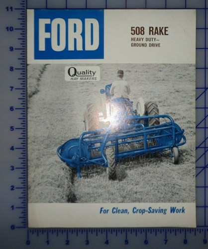 Dossier brochure râteau - , ford