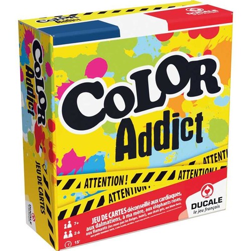 Jeu color addict france - addict, cartes