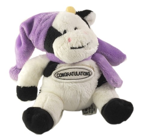 Lascar doudou peluche vache - lascar,