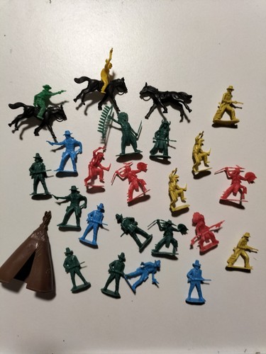 Lot cow boy - cow,
