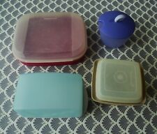 LOT DE 4 BOITES DE CONSERVATION TUPPERWARE
