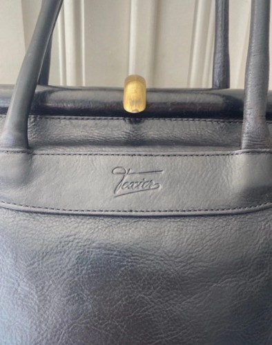Grand sac ancien cuir - grand,