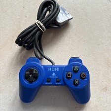 Manette De Console Sony Playstation 1 Ps1 Ps One Hori SLPH 00033 Bleue