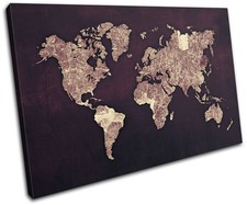 World Atlas Antique Vintage