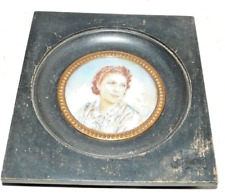 FEMME ANNEES 40 PEINTURE