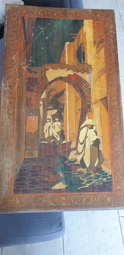 Ecole orientaliste panneau - ecole,