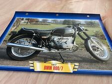 BMW 600 R60/7 1977 fiche carte