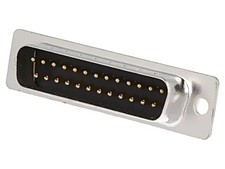 2 x connecteurs DB25-SP : D-Sub PIN : 25 connecteurs mâles pour câbles ENCITECH