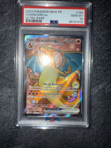 Carte pokémon dracaufeu ex - carte,