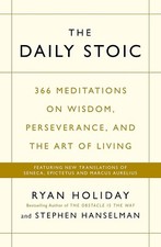 The Daily Stoic Par Ryan Vacances Et Stephen Hanselman (Anglais, Livre de Poche)