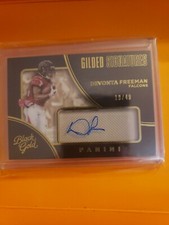 devonta freeman auto #/49 2016