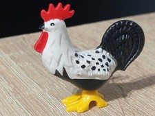 PLAYMOBIL FIGURINE COQ 'POULES FERMIER OISEAUX FERME POULAILLER CORRAL CAMPO