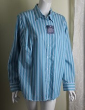 Nwt Chaps Sz 1X Bleu Turquoise