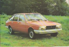 Carte publicitaire Simca 1308 GT -Chrysler France 1979 -TTB -