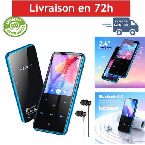 Agptek lecteur mp3 bluetooth - agptek,
