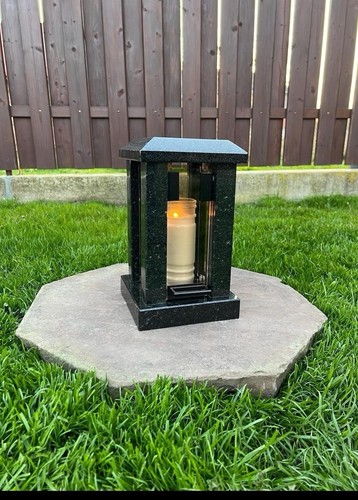 Granite lamp - granite,