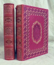 LUCY BOUCHER : SAADI : LE JARDIN DES ROSES. 2 VOLUMES. AGREABLE EXEMPLAIRE