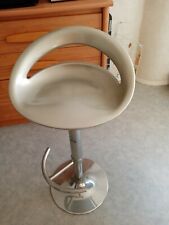 1 tabouret chaise de bar Gris 55-75cm en ABS