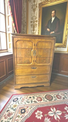 Asian inspired wooden wardrobe - asian,