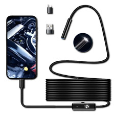 Caméra Endoscope 2 en 1 Etanche IP67 480P Objectif de 7MM Micro USB Type C