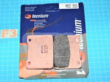 2 plaquettes de frein TECNIUM