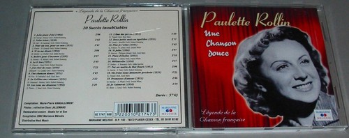 Paulette rollin une - cd),