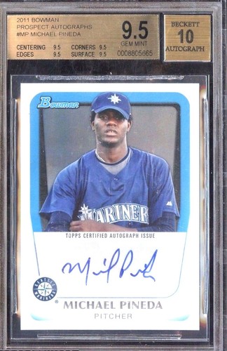 Michael pineda 2011 bowman - 2011,
