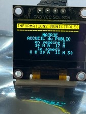 PANNEAU AFFICHAGE MUNICIPAL Décor Train HO - Modélisme Ferroviaire 1/87