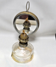 Lampe bobèche à pétrole