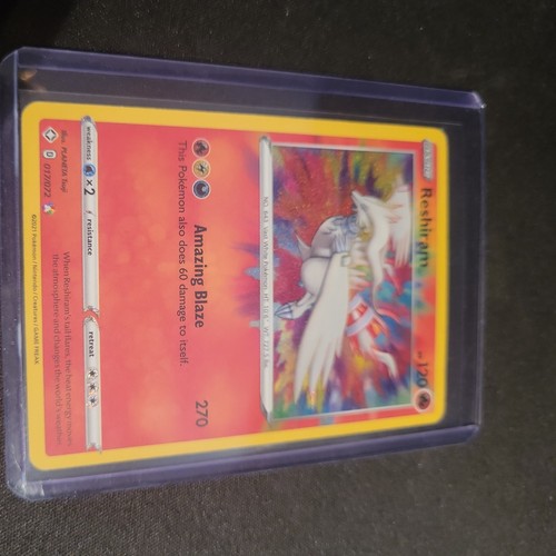 Carte pokemon reshiram olo - carte,