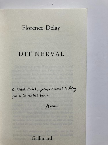 Florence delay dit nerval - florence,