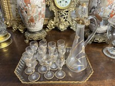 Service à liqueur en verre