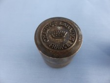 Ancien cachet sceau matrice vin CHAUVOT LABAUME pour tampon cire ou autre