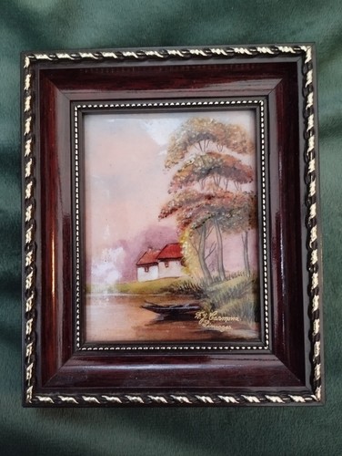 Tableau émaux limoges sur - tableau,
