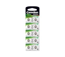 [12051008] Camelion Lot de 10 piles Alcaline AG8 0% Mercury/Hg