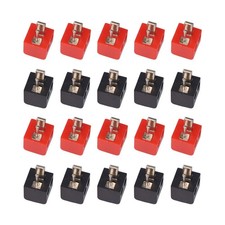 20PCS 2 Broches Adaptateur DIN pour Connexion Facile de Pour Équipement Audio V