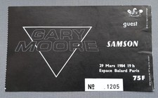 ticket billet used stub place