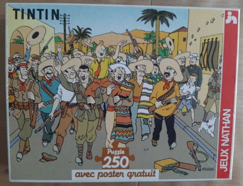 Puzzle tintin nathan 250 - -,