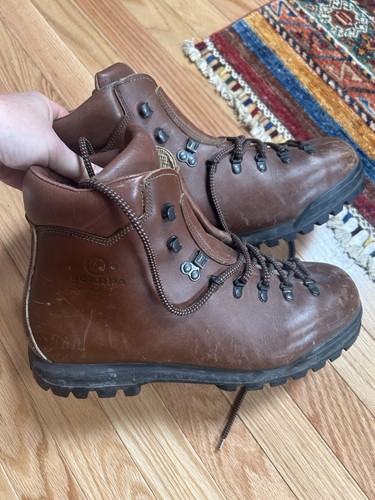 Scarpa leather hiking - leather,