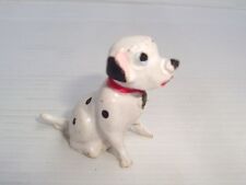 Figurine 101 dalmatiens dalmatians Disney JIM 60's chiot assis collier rouge
